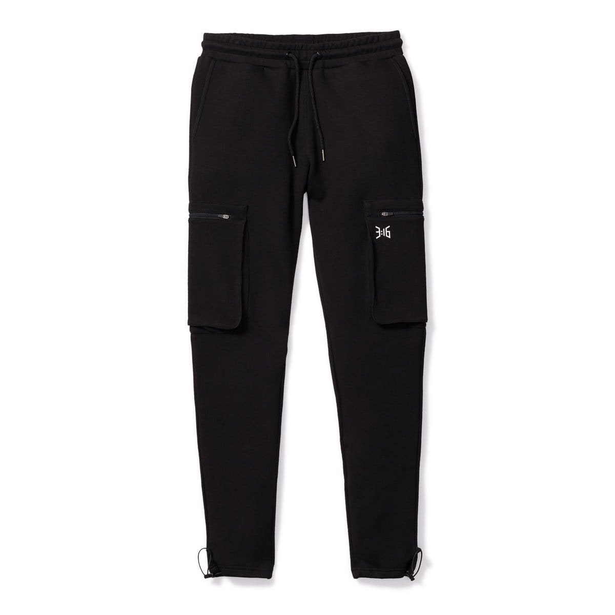 3:16 Collection Bottoms XS 3:16 Cargo Joggers - Black