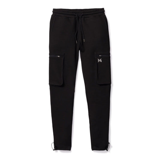 3:16 Collection Bottoms XS 3:16 Cargo Joggers - Black