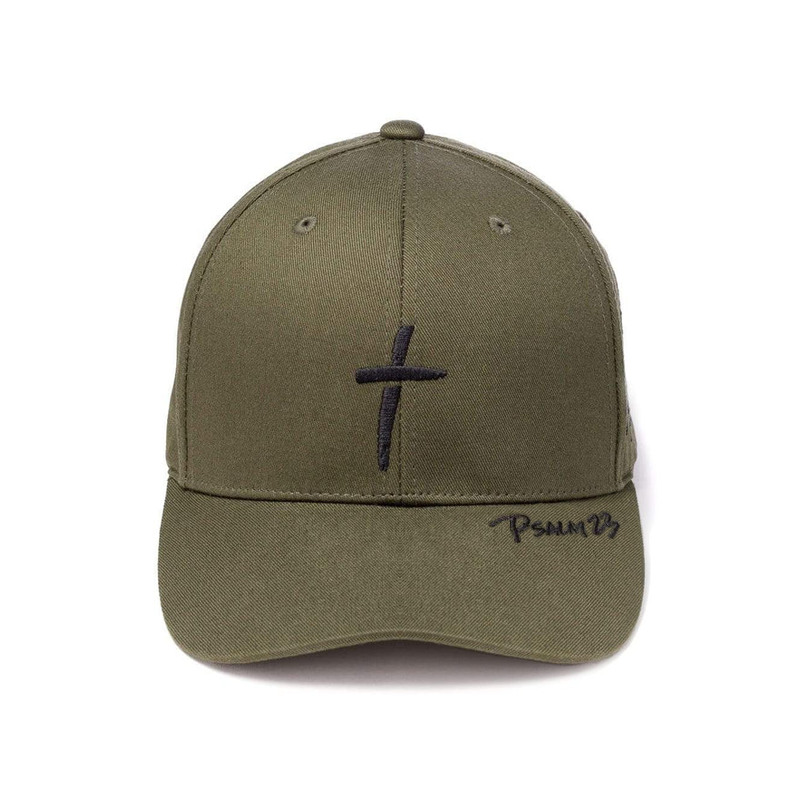 3:16 Collection Hat Default Psalm 23 - Baseball Cap - Army Green