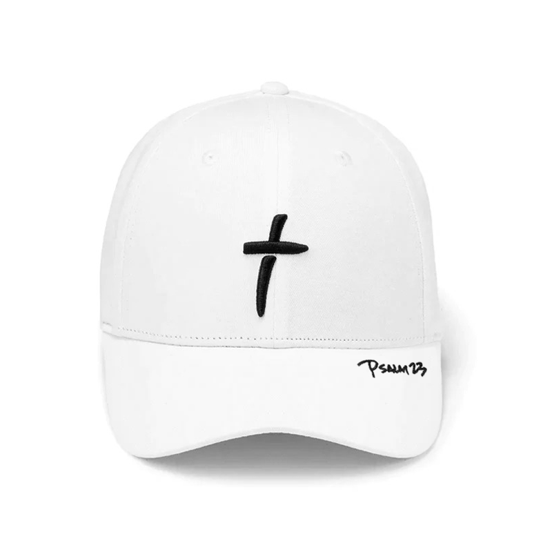 3:16 Collection Hat Psalm 23 - Baseball Cap - White