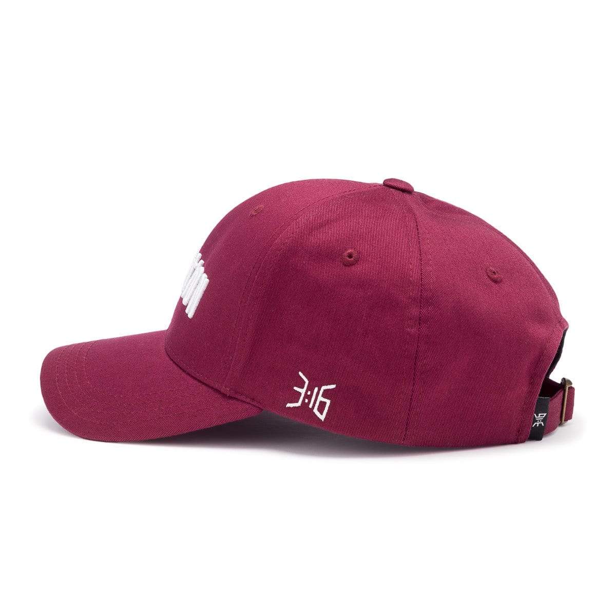 3:16 Collection Hat Salvation Dad Cap - Maroon