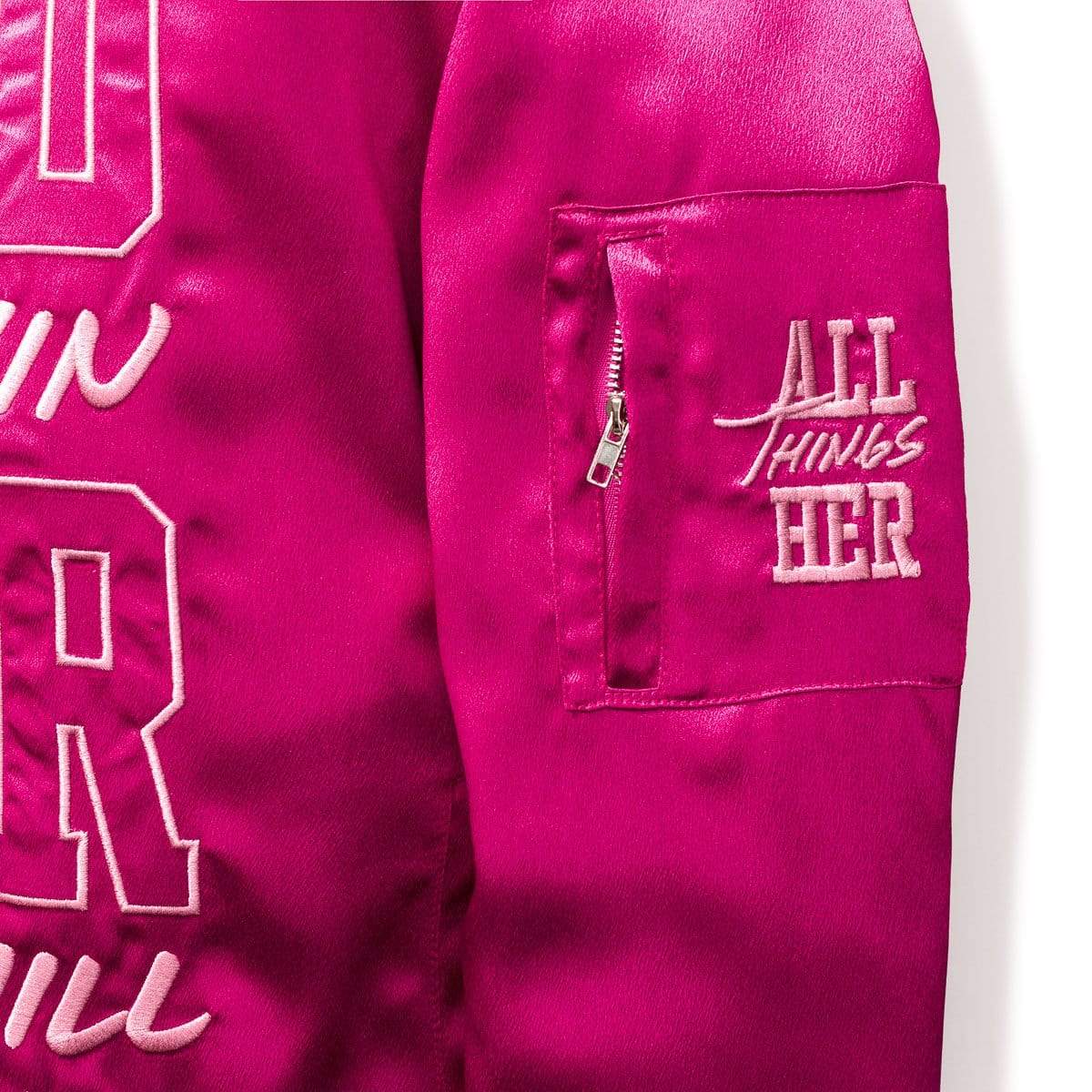 3:16 Collection Jacket WITHIN HER - WOMEN'S BOMBER JACKET - FUCHSIA