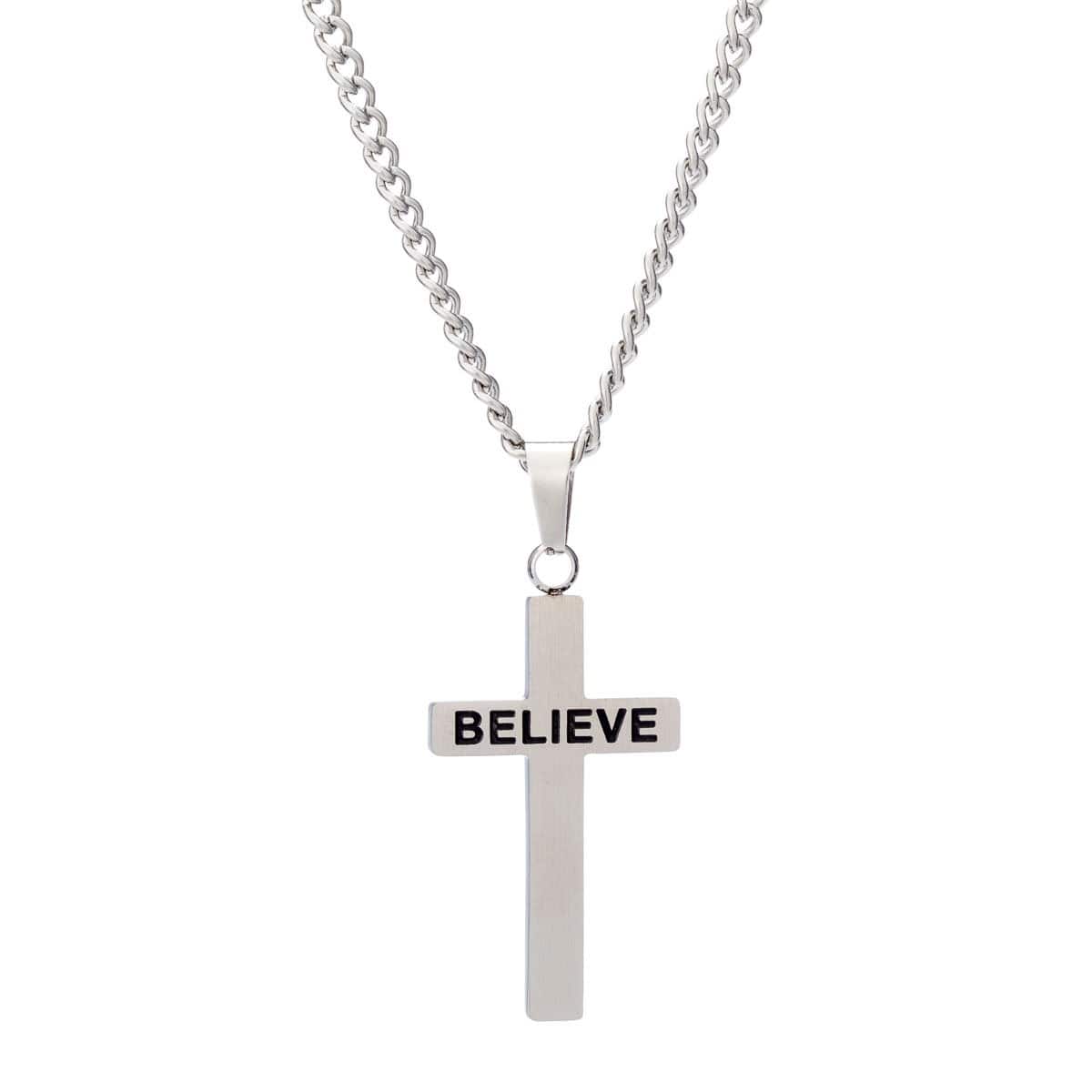 3:16 Collection Jewelry 3:16 Believe Cross Necklace