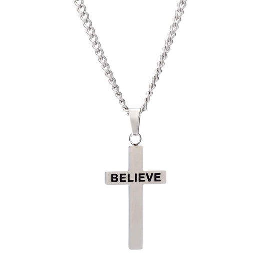 3:16 Collection Jewelry 3:16 Believe Cross Necklace