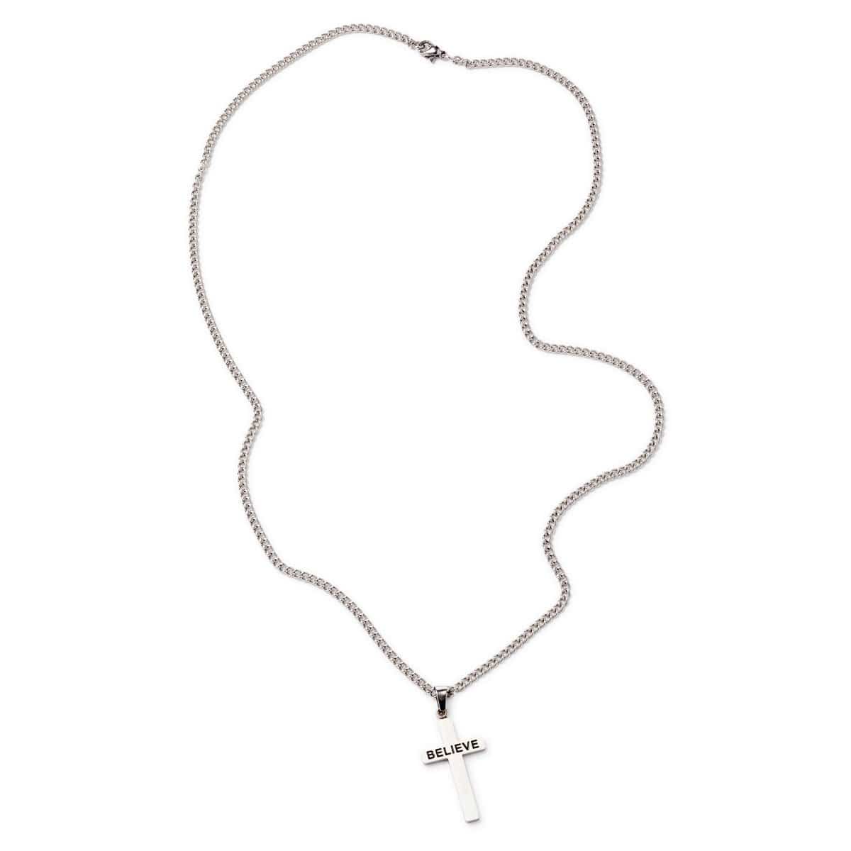 3:16 Collection Jewelry 3:16 Believe Cross Necklace