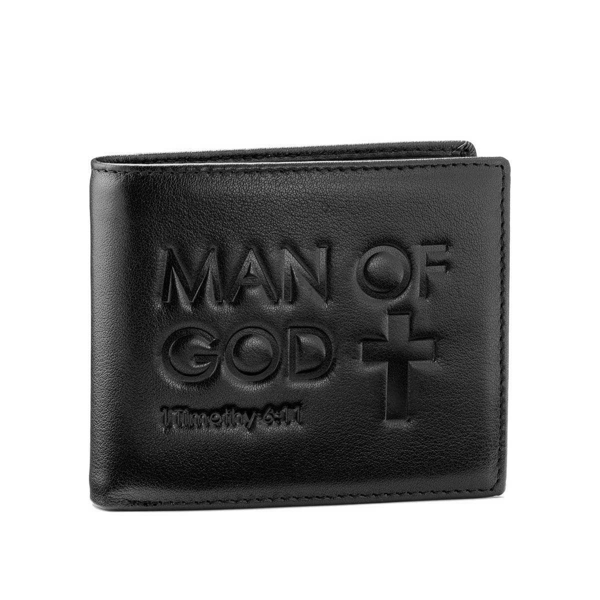 3:16 Collection Wallet Man of God Top Grain Leather Wallet
