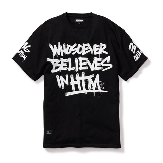 316collection 3:16 Eternal Life Oversized Tee - Black