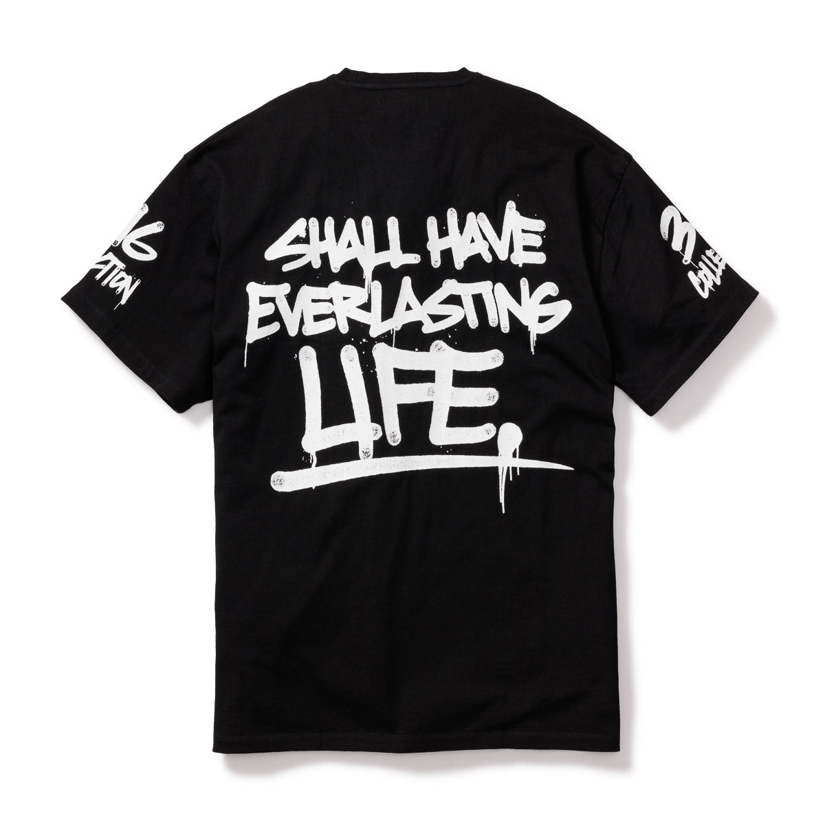 316collection 3:16 Eternal Life Oversized Tee - Black