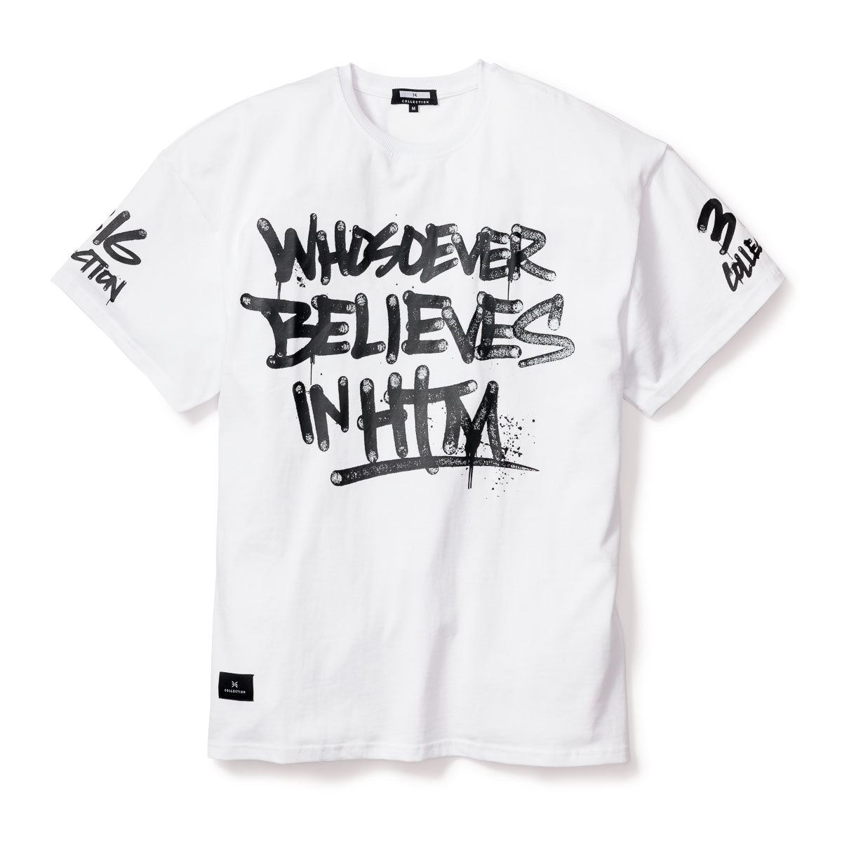316collection 3:16 Eternal Life Oversized Tee - White