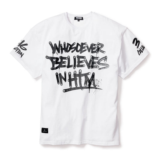 316collection 3:16 Eternal Life Oversized Tee - White