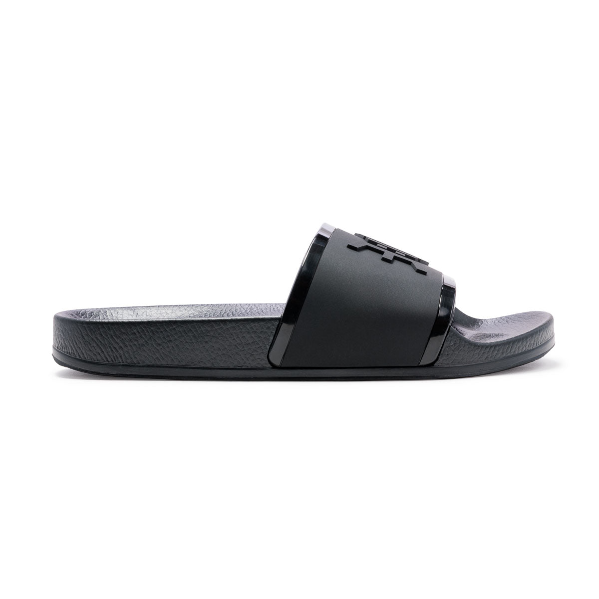 316collection 3:16 Monochromatic Unisex Slides - Black