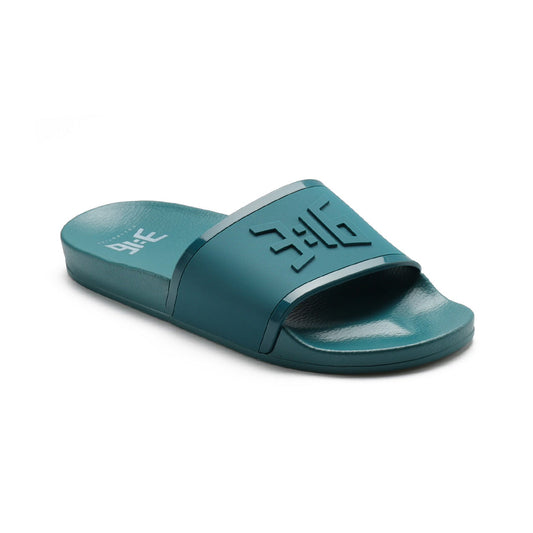 316collection 3:16 Monochromatic Unisex Slides - Deep Lake