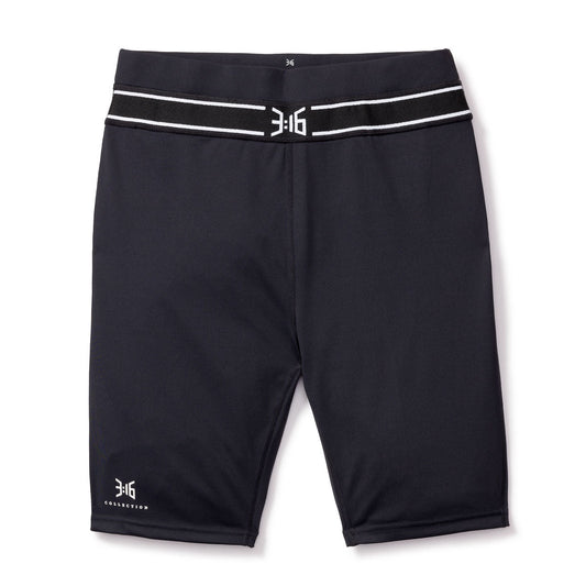 316collection Bottoms 3:16 - Biker Short - Black