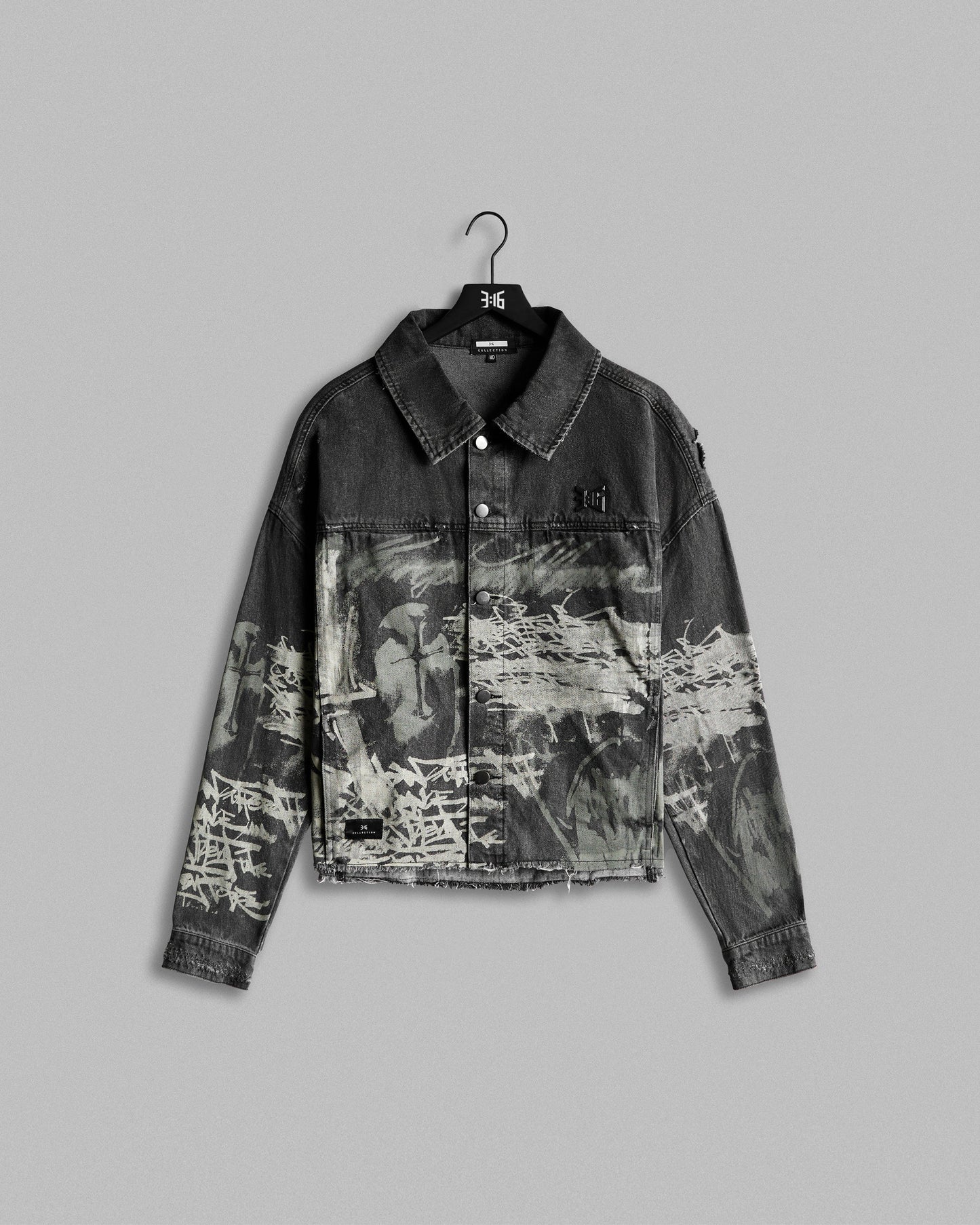 316collection Denim Kingdom Denim Jacket - Black