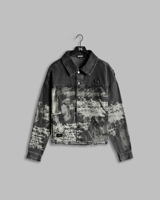 316collection Denim Kingdom Denim Jacket - Black