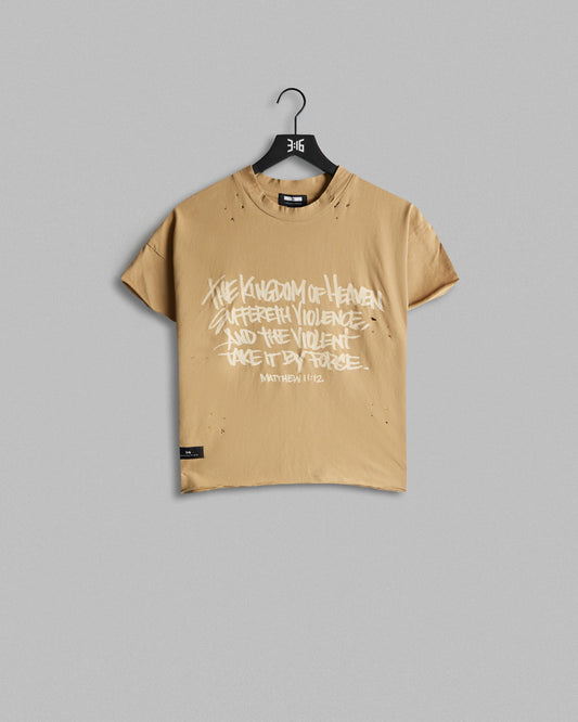 316collection Kingdom Cap Sleeve Tee - Italian Clay