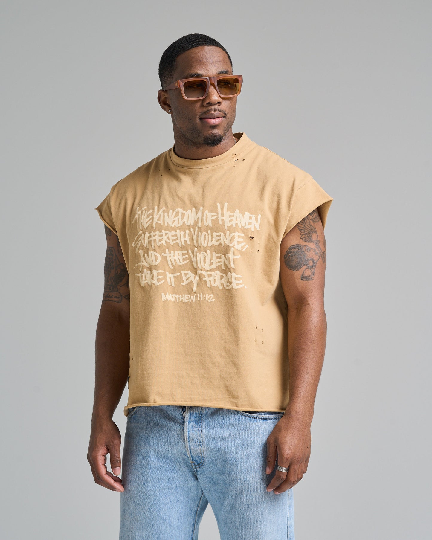 316collection Kingdom Cap Sleeve Tee - Italian Clay