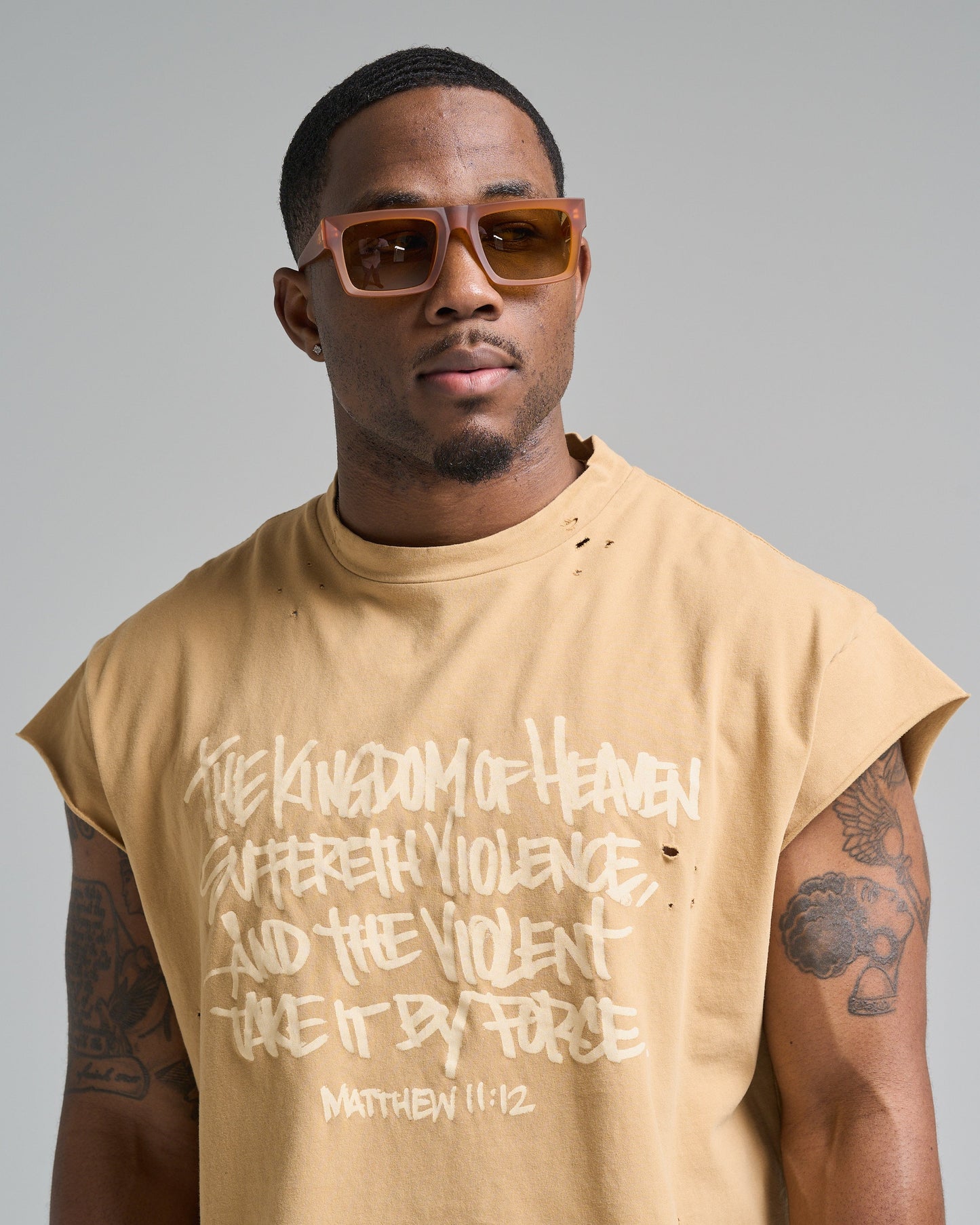 316collection Kingdom Cap Sleeve Tee - Italian Clay