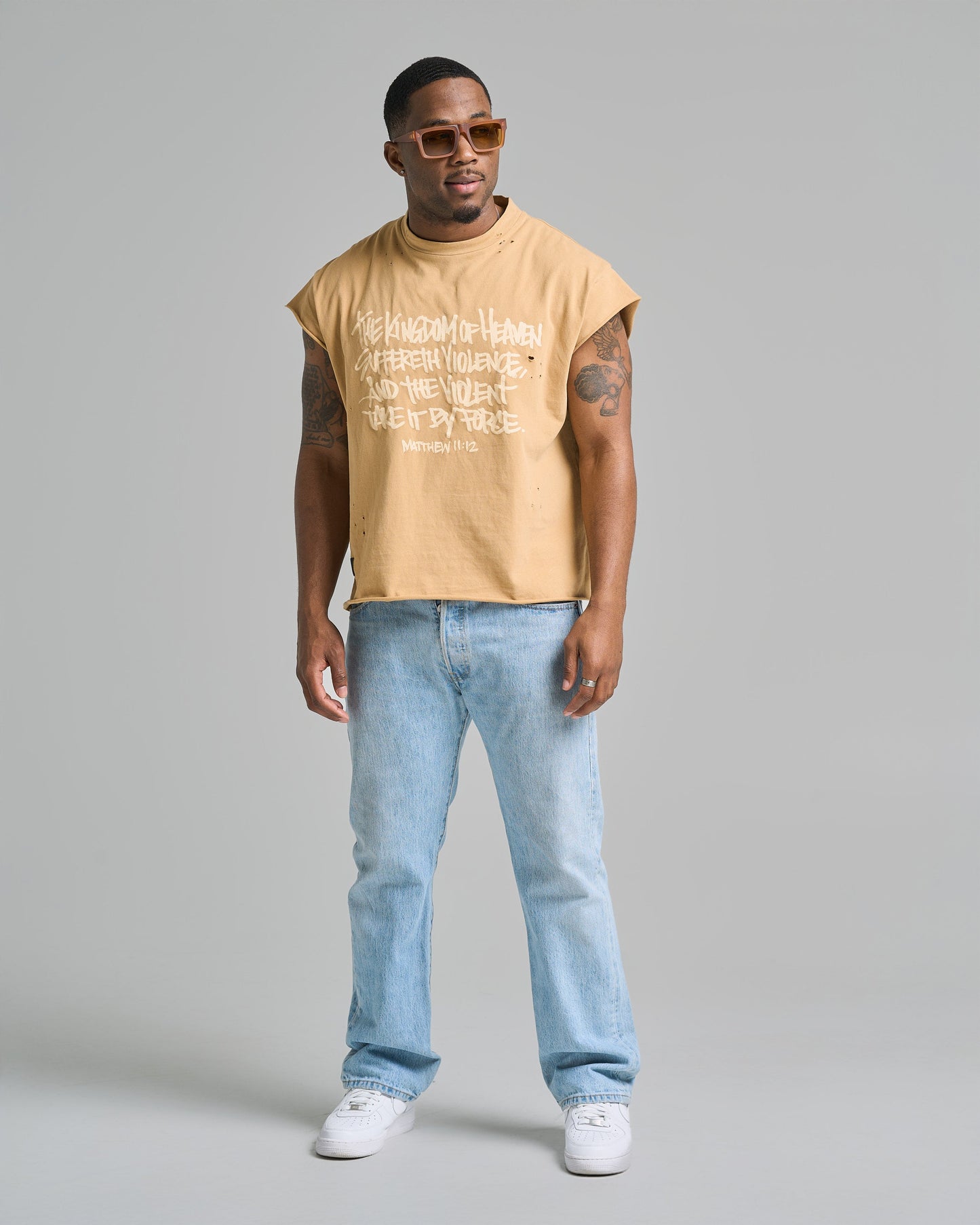 316collection Kingdom Cap Sleeve Tee - Italian Clay