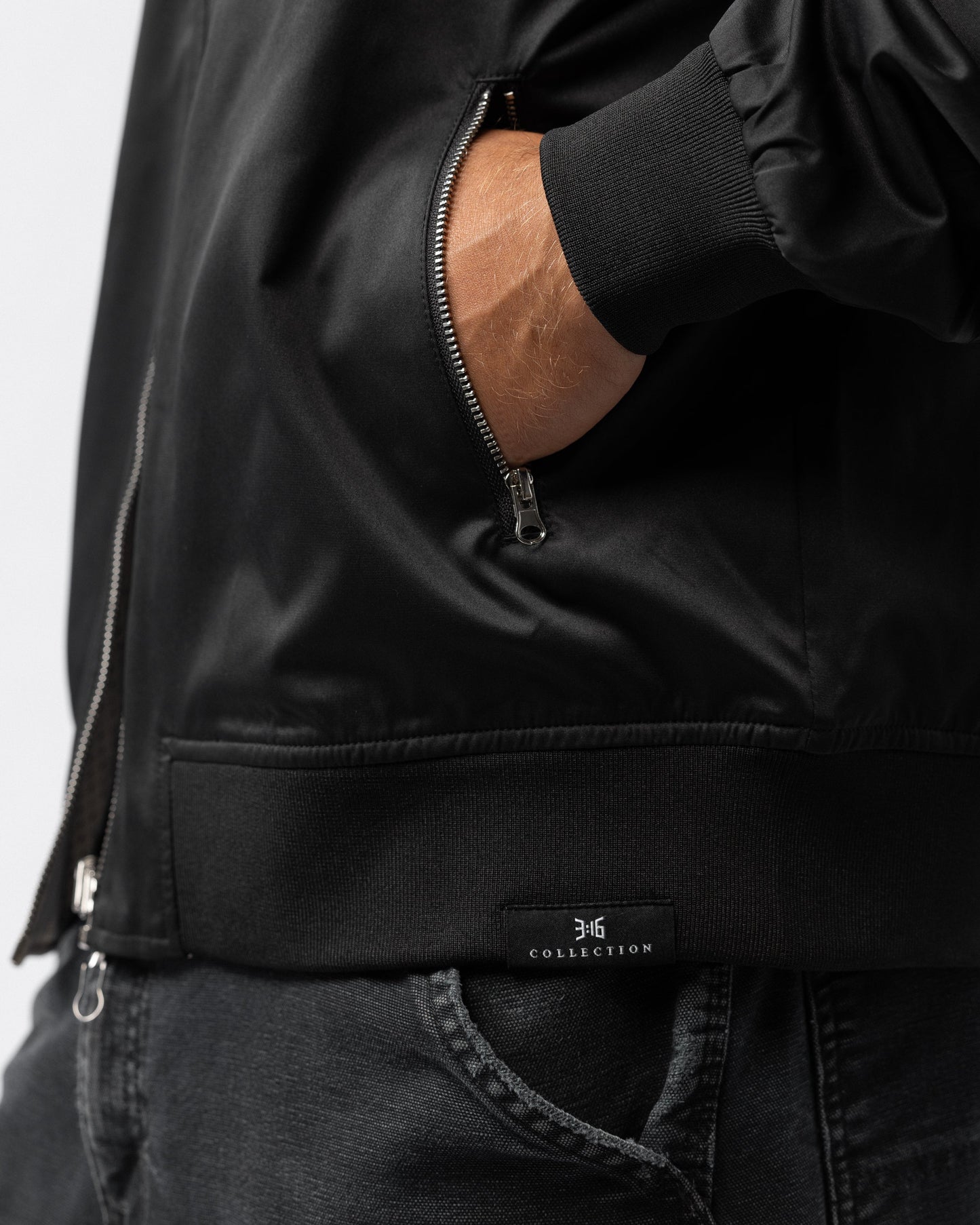 316collection Lord's Prayer - Reversible Bomber Jacket