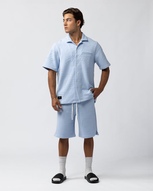 316collection Lux Psalm 23 Lux Lounge Set - Chambray Blue