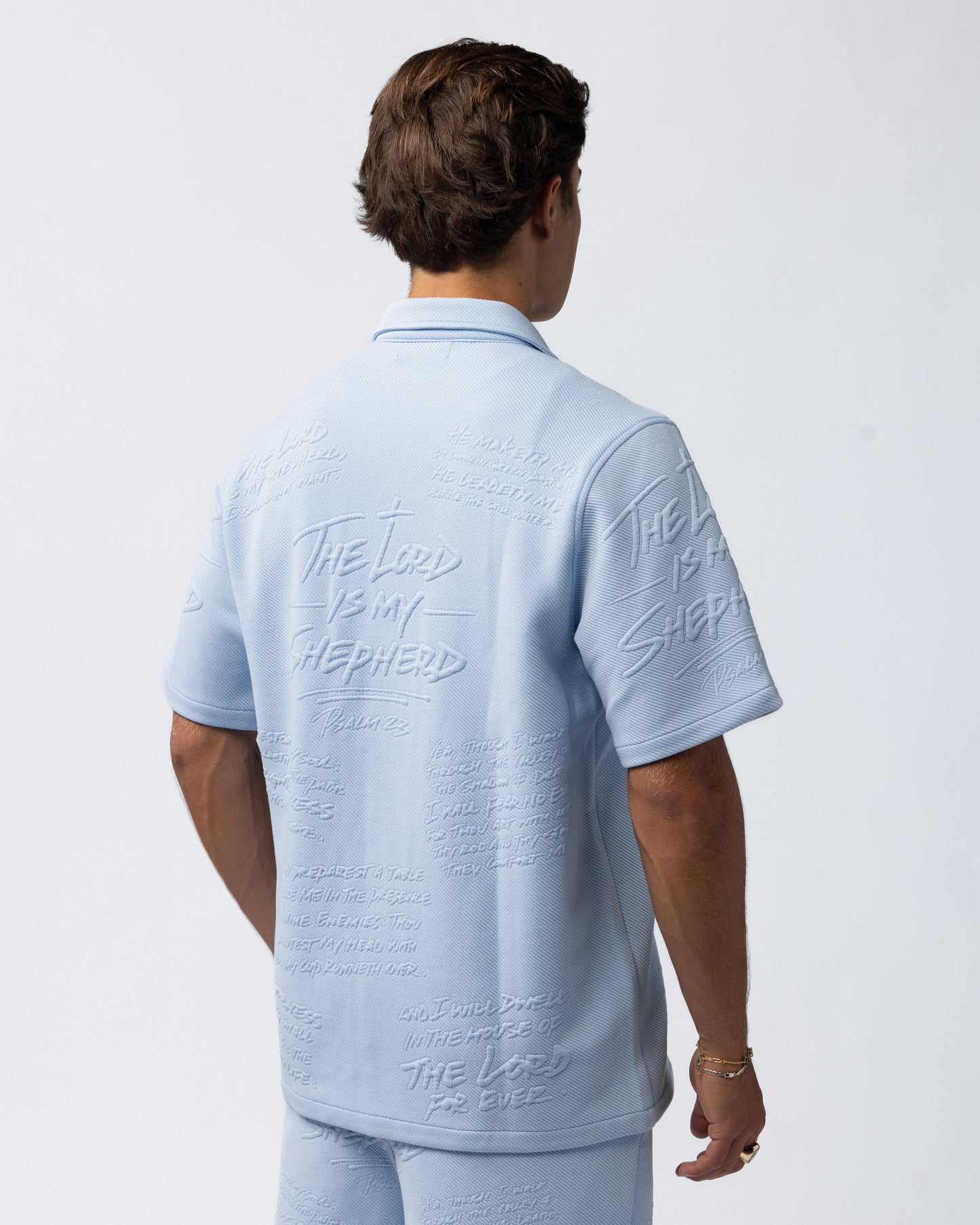 316collection Lux Psalm 23 Lux Lounge Set - Chambray Blue