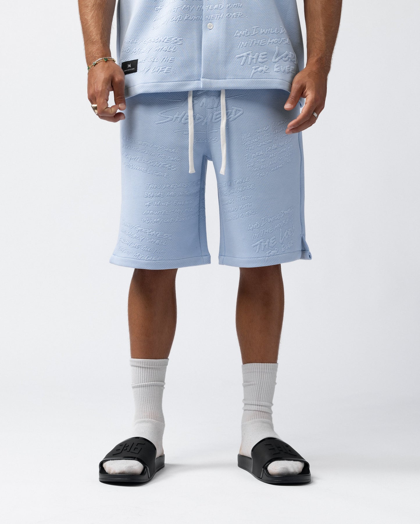 316collection Lux Psalm 23 Lux Lounge Set - Chambray Blue