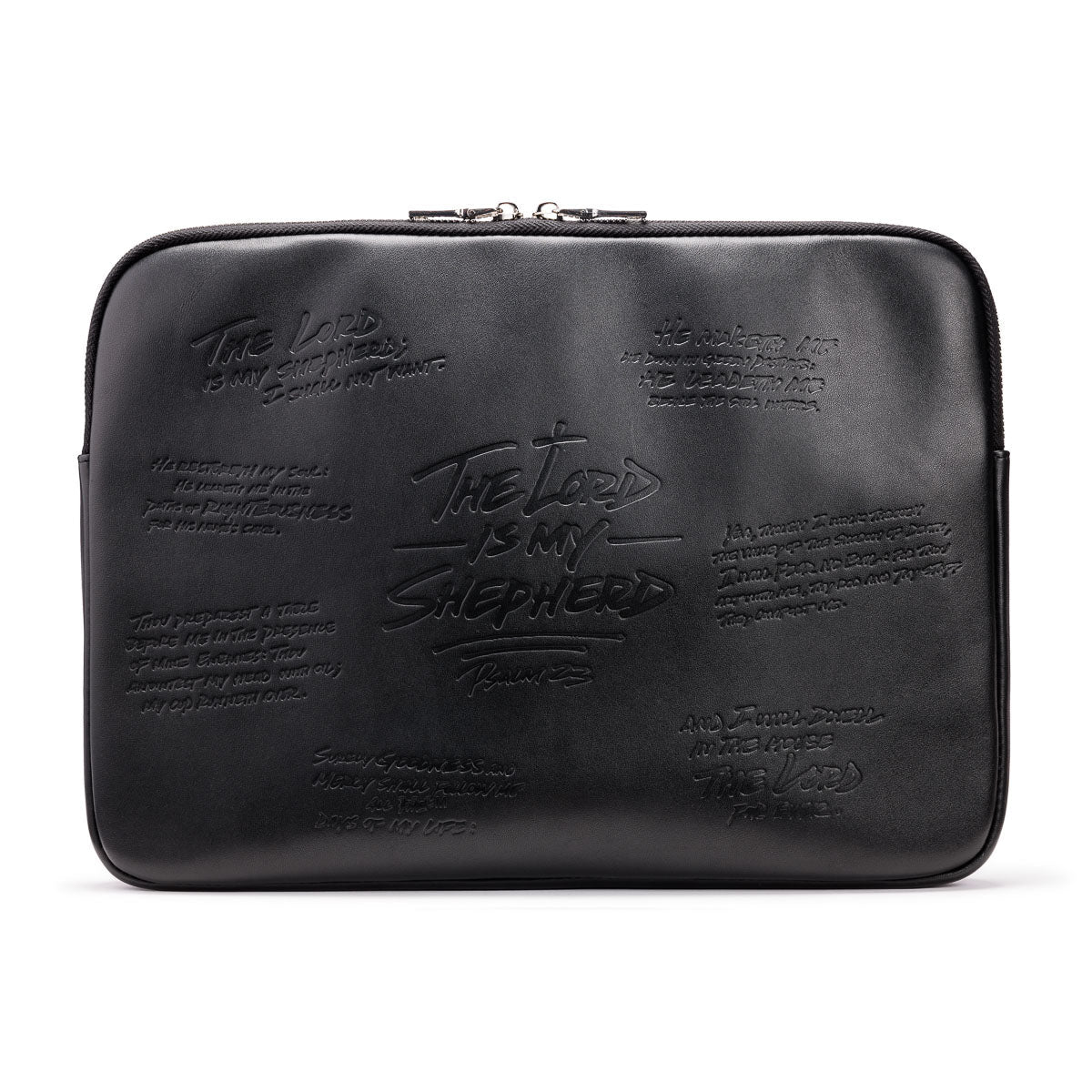 316collection Psalm 23 - Top Grain Leather Laptop Sleeve