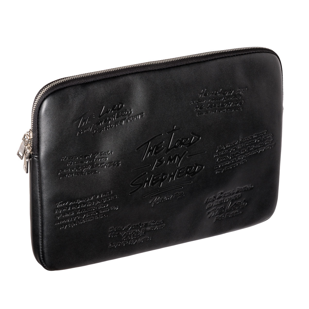 316collection Psalm 23 - Top Grain Leather Laptop Sleeve